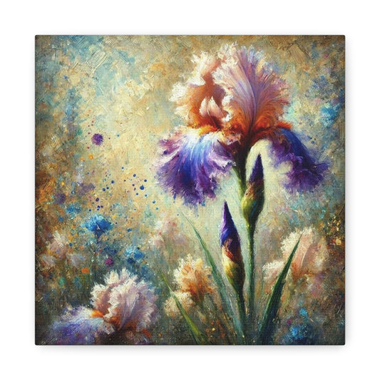 Canvas Print - Iris for Celebration Wall Art