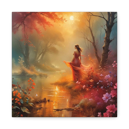 Canvas Print -Shimmer in the Morning Wall Art