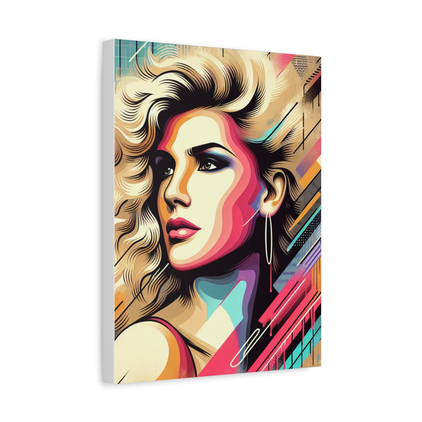 Pretty Woman Abstract Art