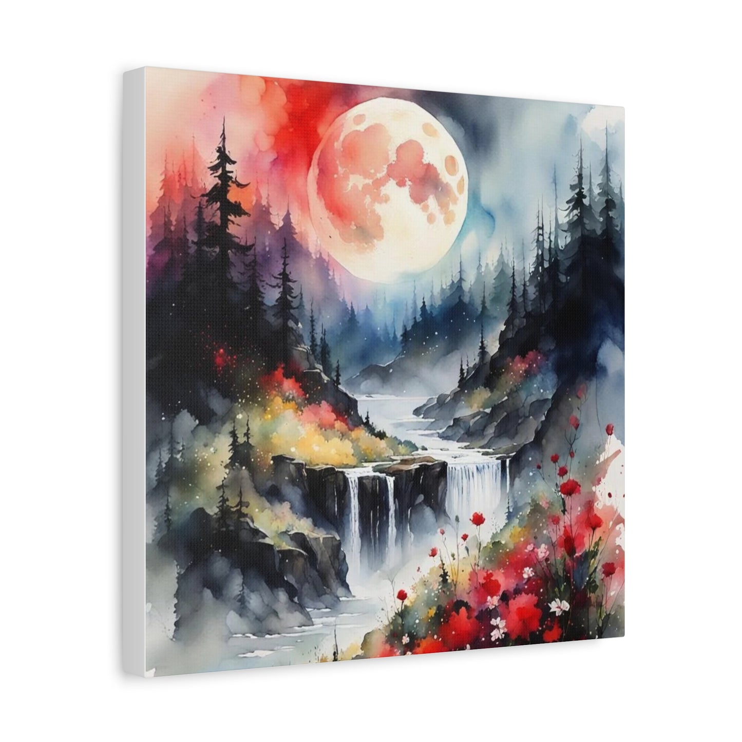 Large Moon Asian Abstract Art