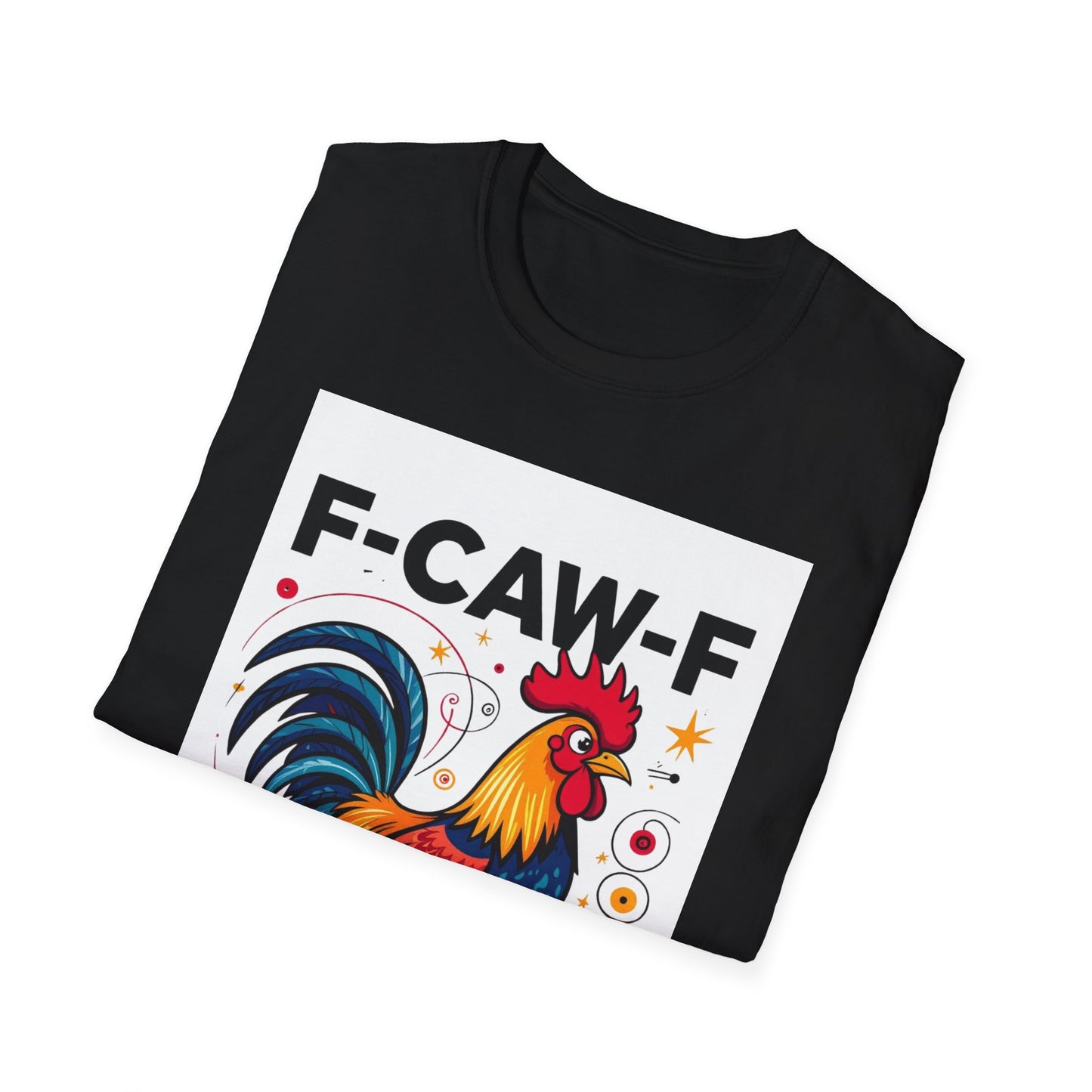 F-CAW-F Rooster Western Boho, Unisex T-Shirt,