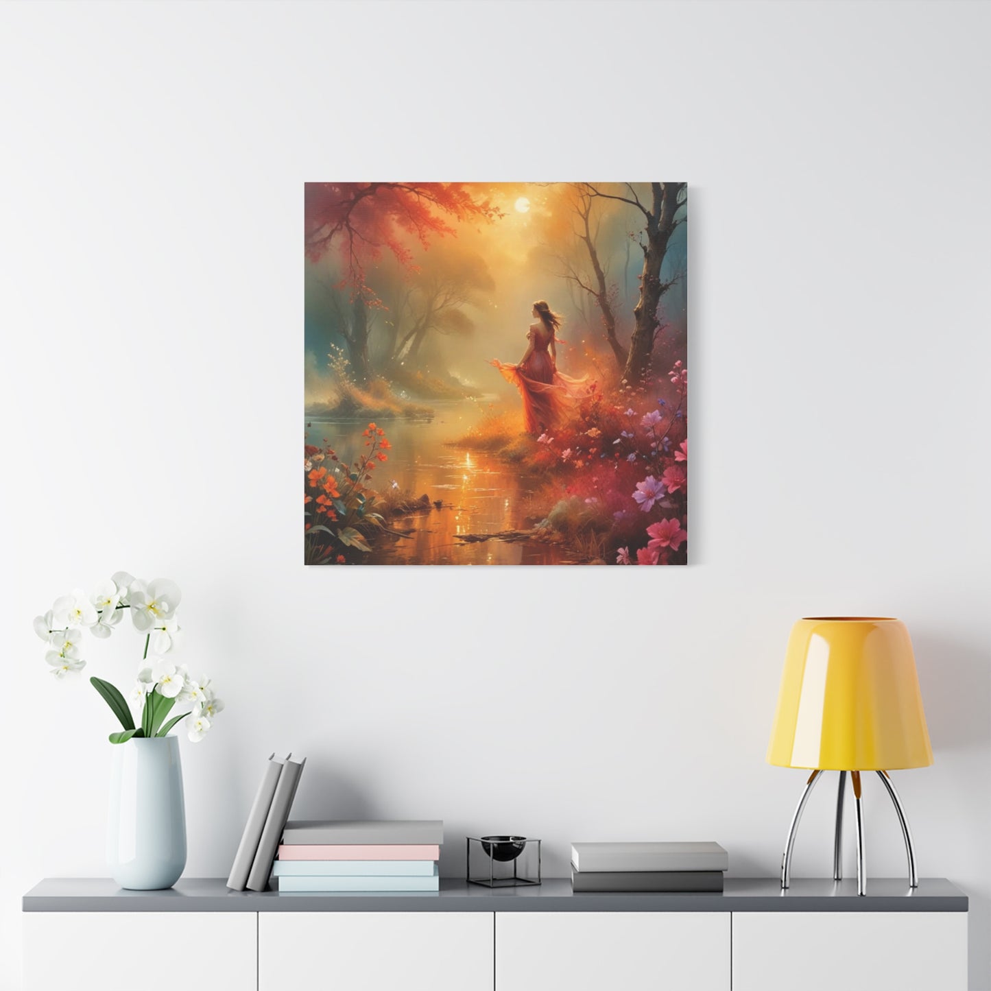 Canvas Print -Shimmer in the Morning Wall Art