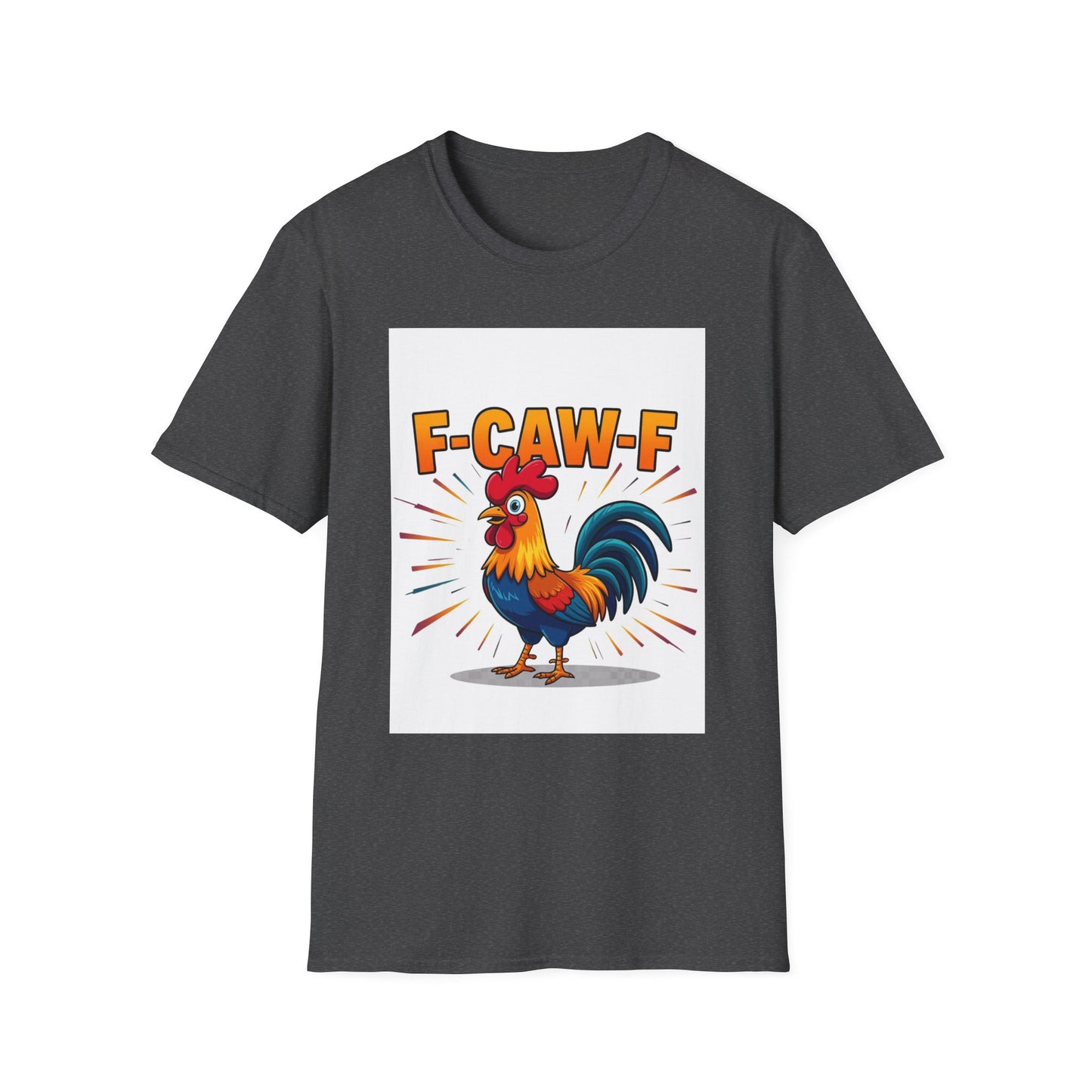 F-CAW-F Rooster Western Boho, Unisex T-Shirt,