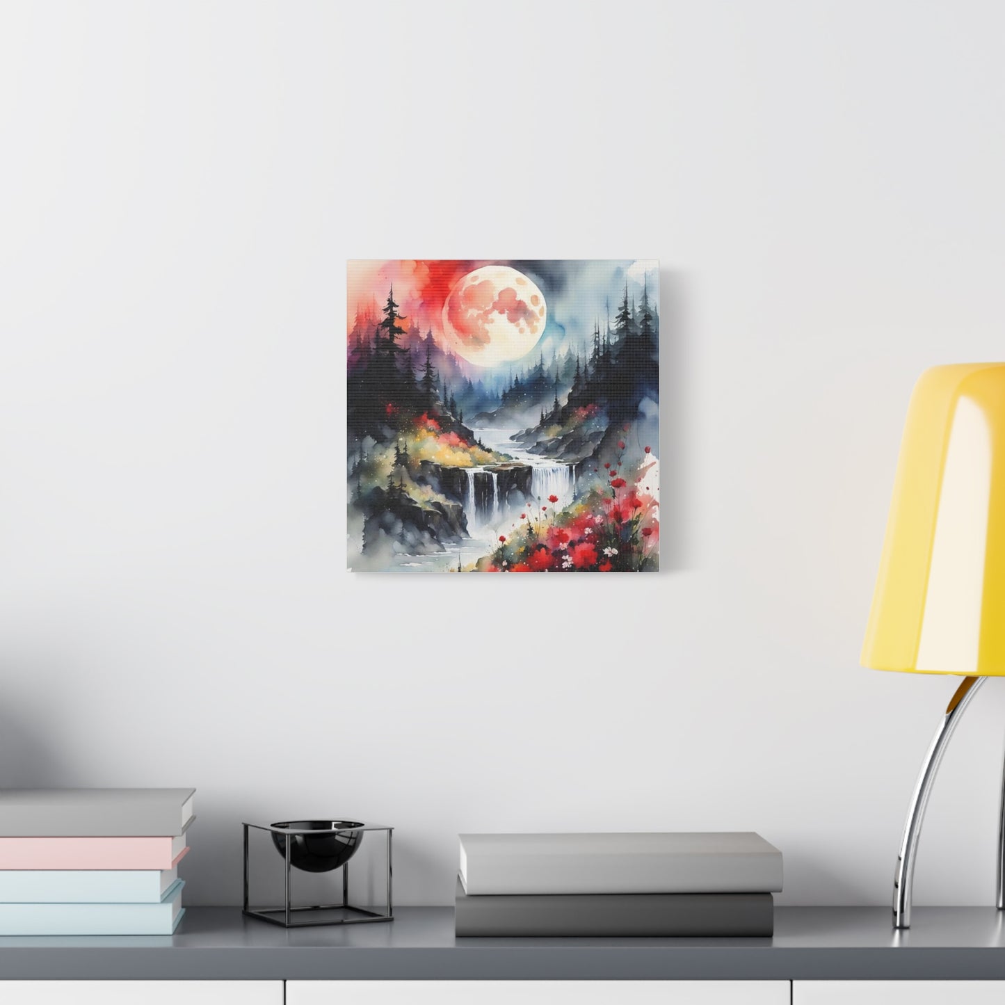 Large Moon Asian Abstract Art