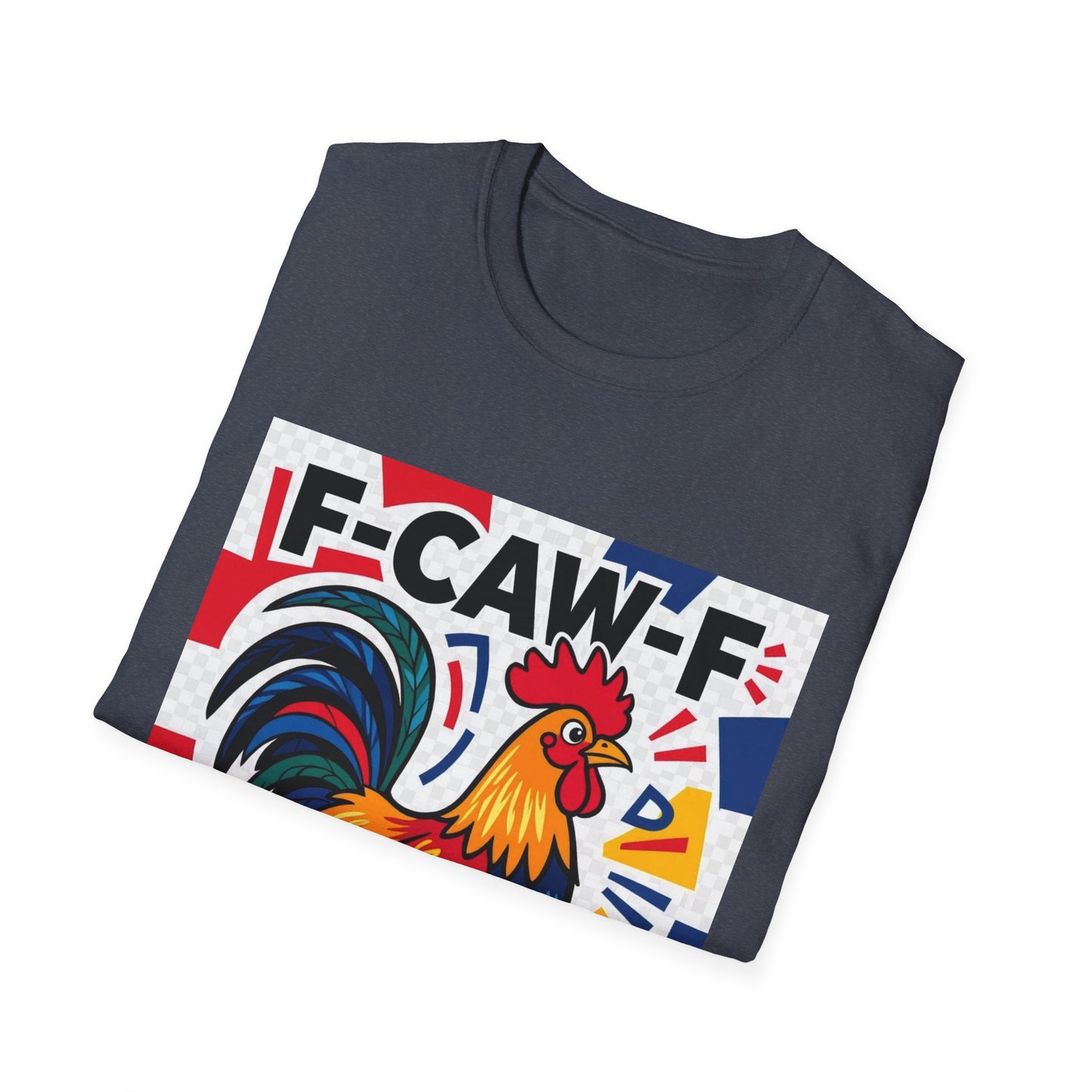 F-CAW-F Rooster Western Boho, Unisex T-Shirt,