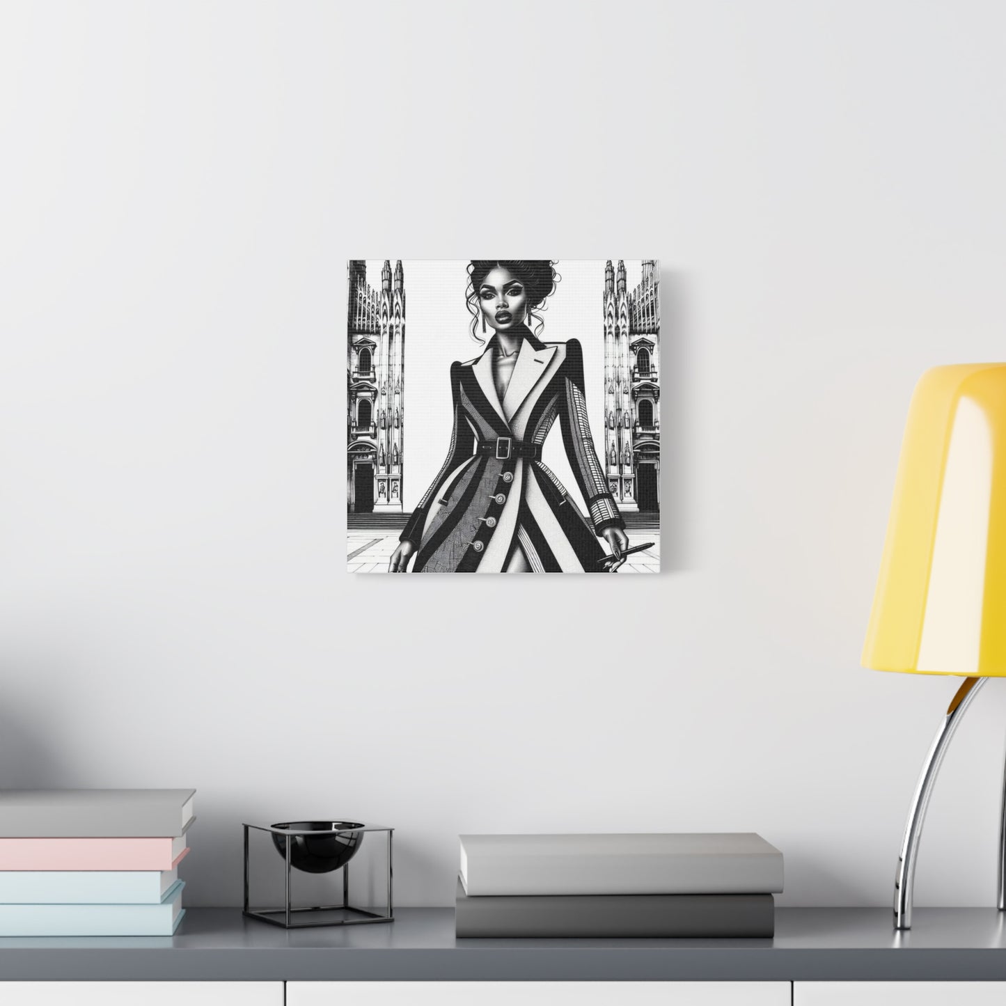 Beautiful Black Woman Canvas Art