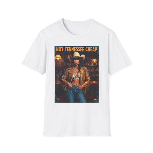 Not Tennessee Cheap Western Boho, Unisex T-Shirt,