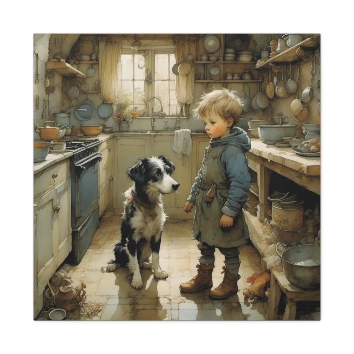 A Boy and His Dog Art