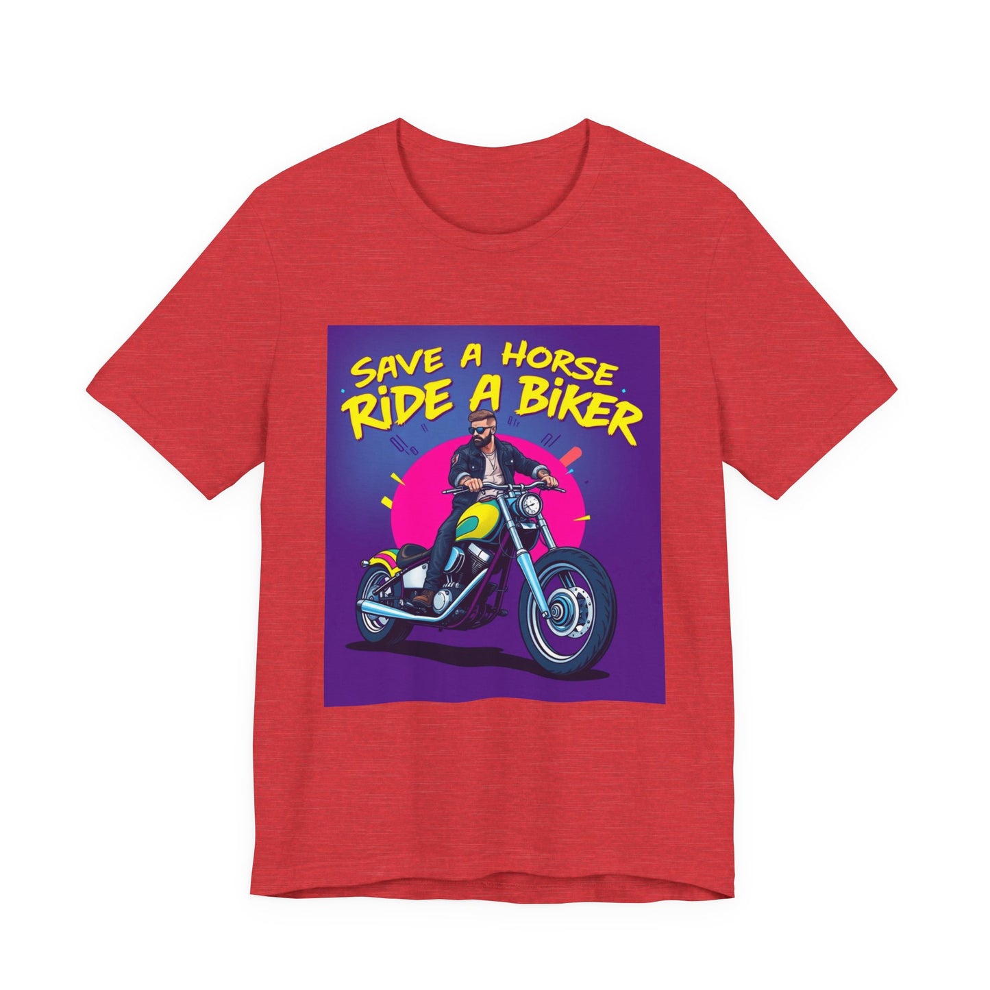 Save a Horse Ride a Biker Tee 1