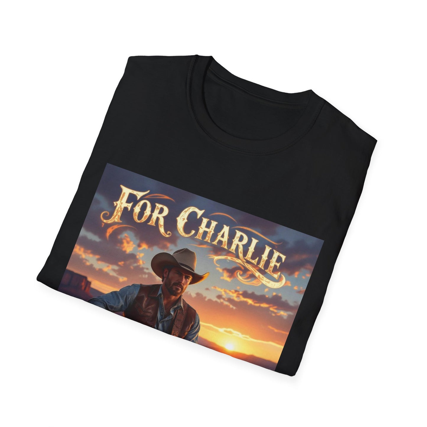 For Charlie Western Boho, Unisex T-Shirt,