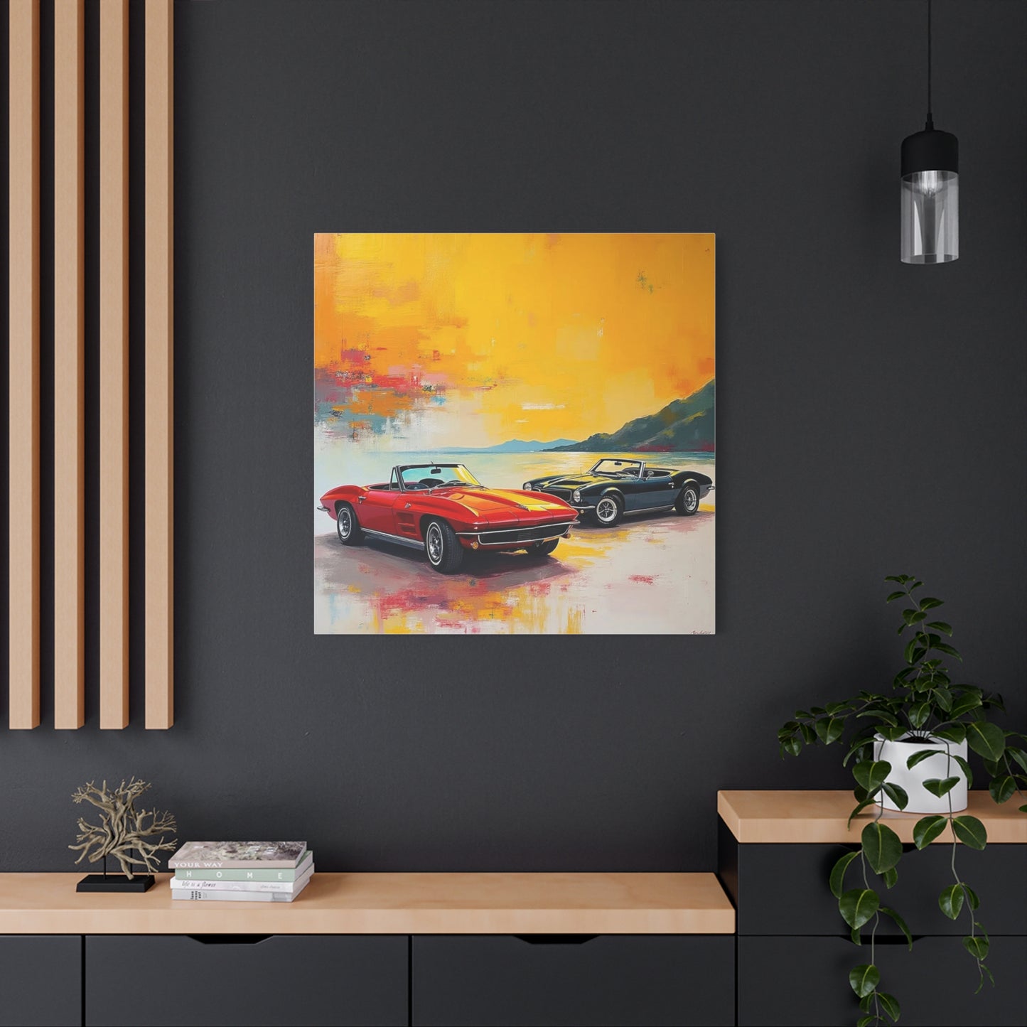 Corvette Abstract Art