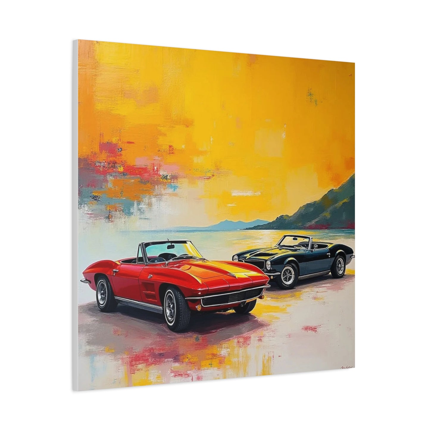Corvette Abstract Art