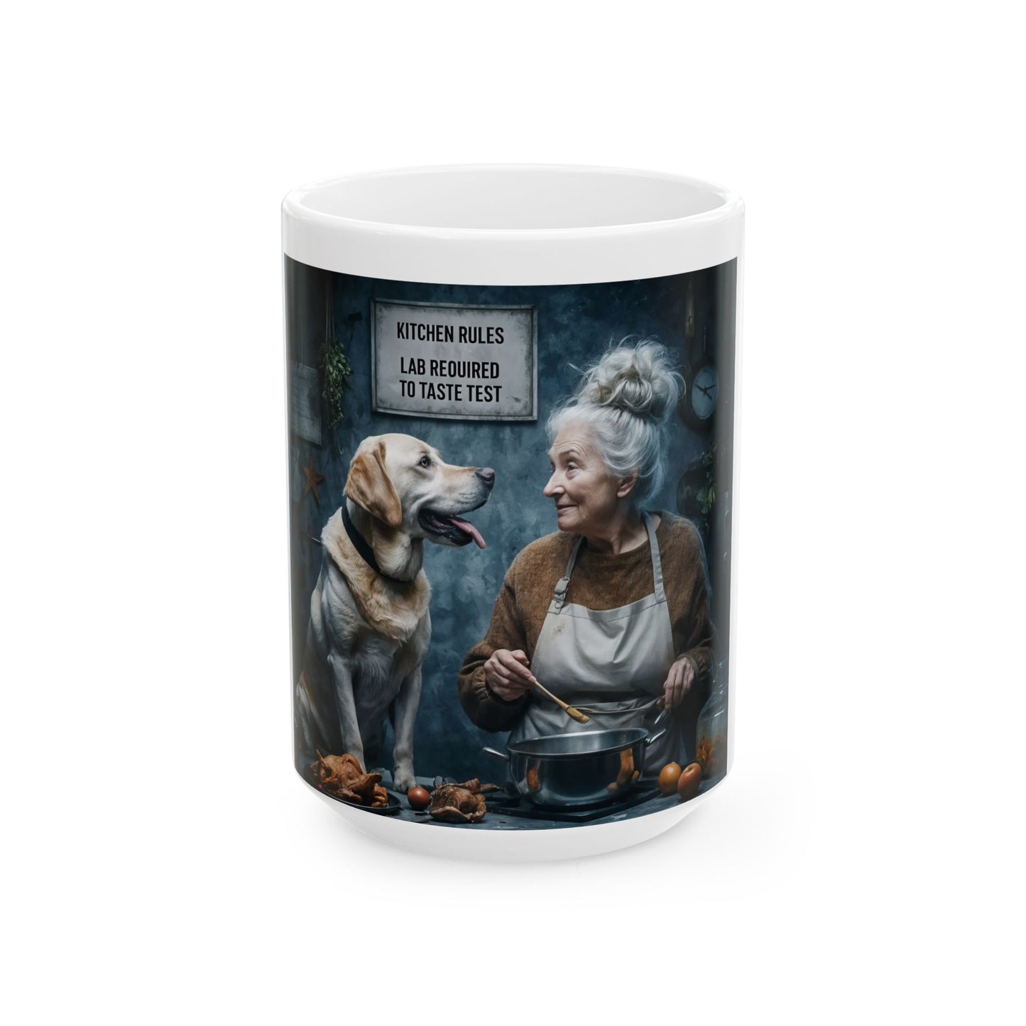 Lab Required Dog Ceramic Mug (11oz, 15oz)
