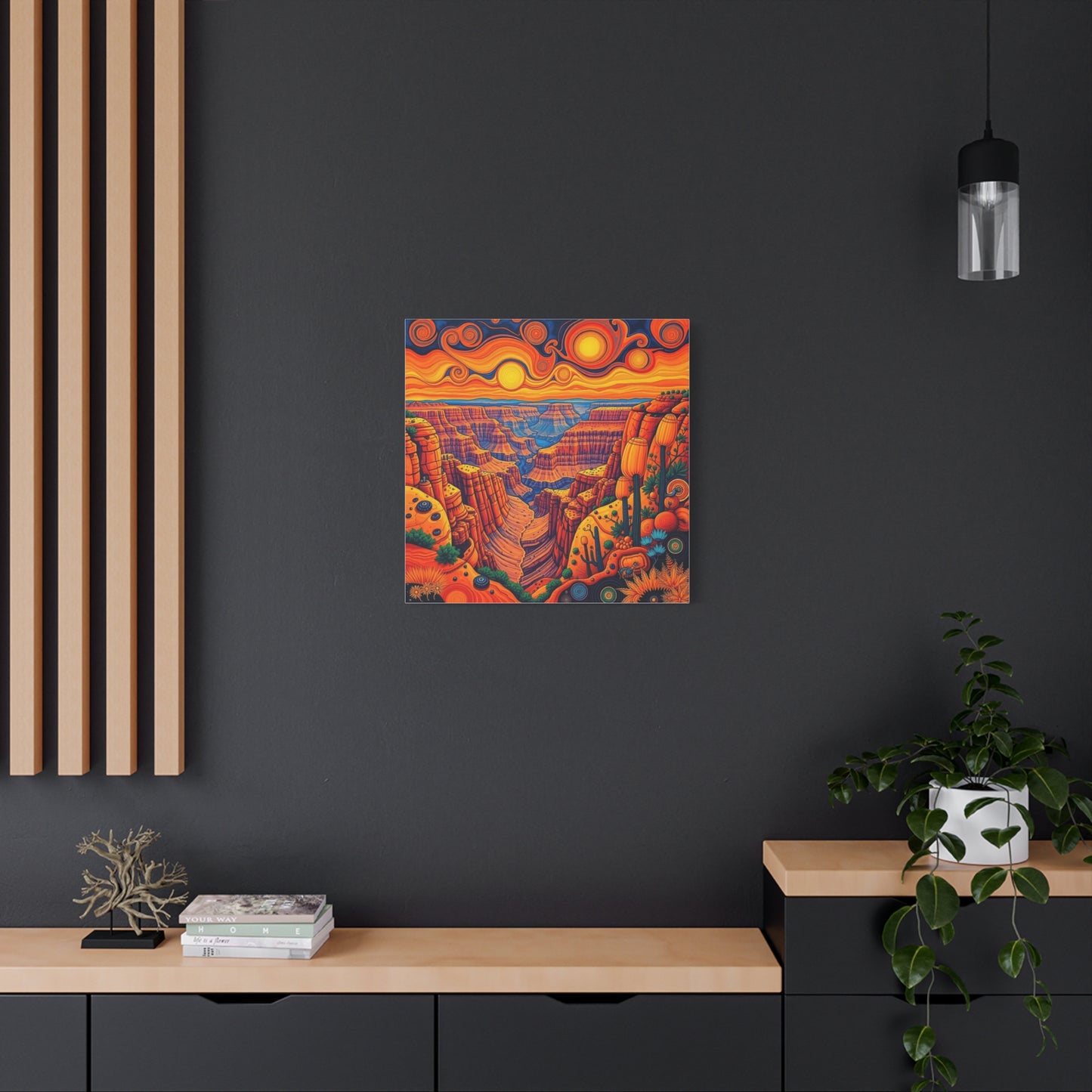 Canvas Print - Grand Canyon Abstract Art