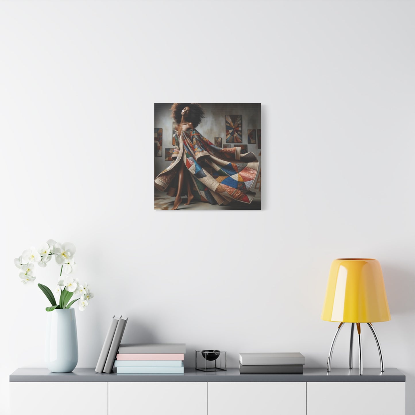 Beautiful Black Woman Canvas Art