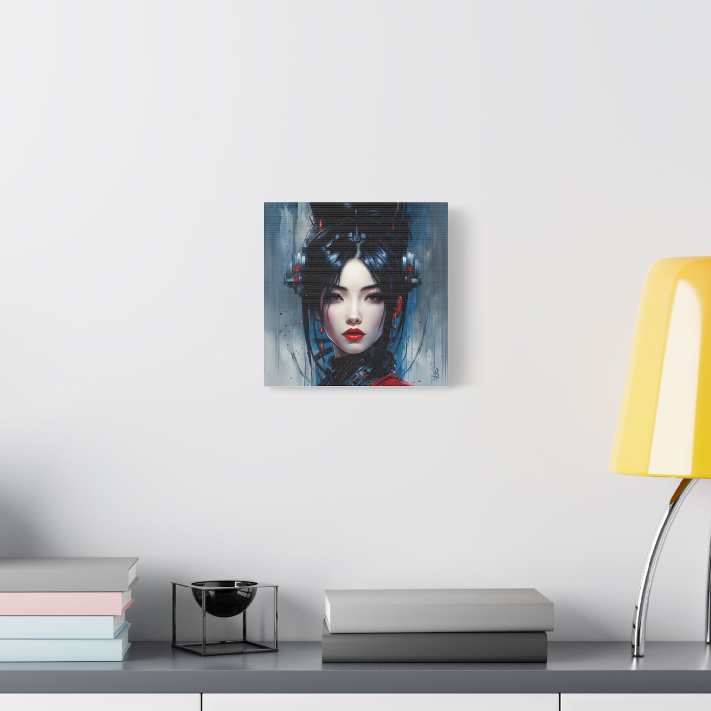 Beautiful ScFi Woman Asian Abstract Art
