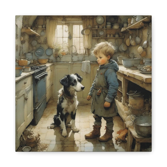 A Boy and His Dog Art