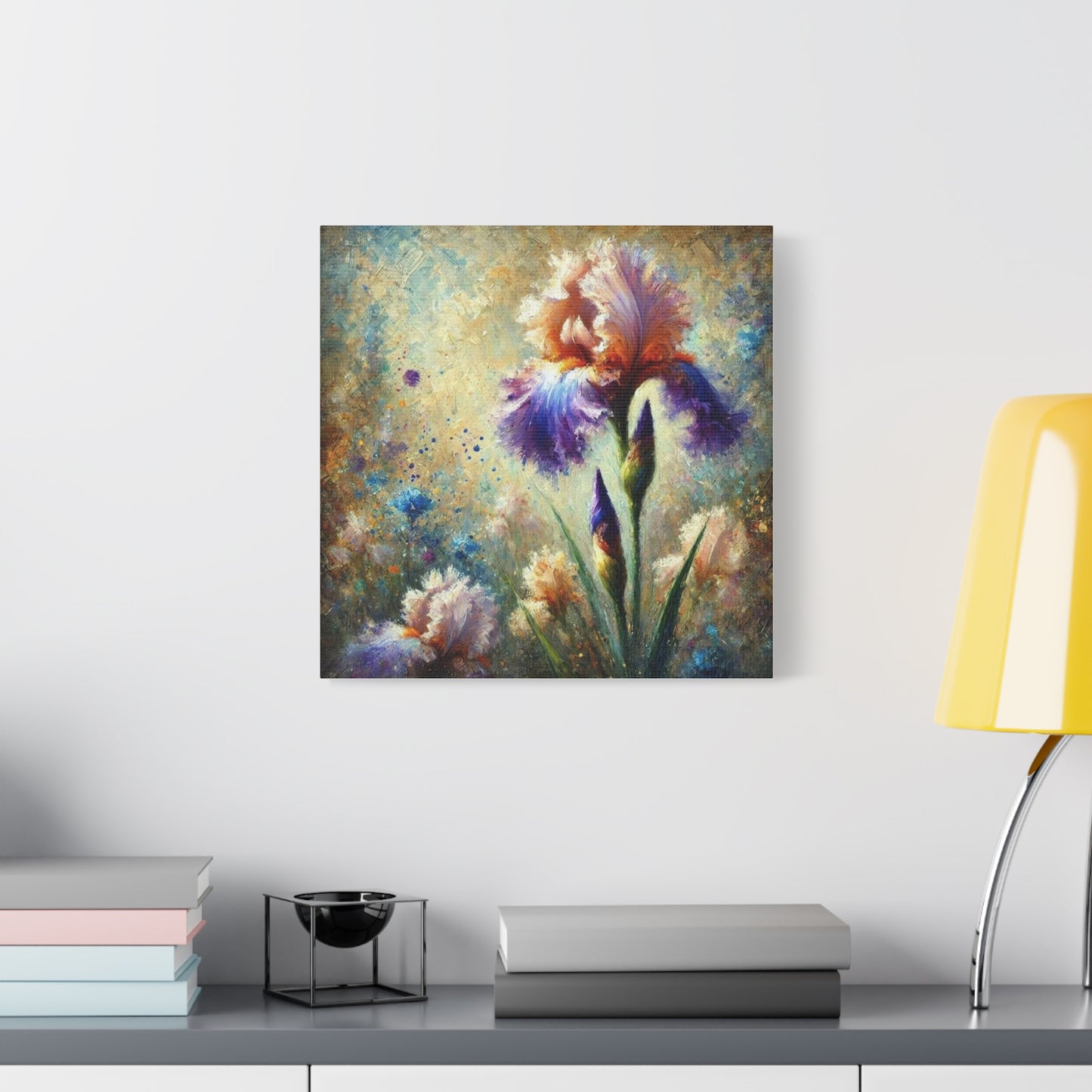 Canvas Print - Iris for Celebration Wall Art