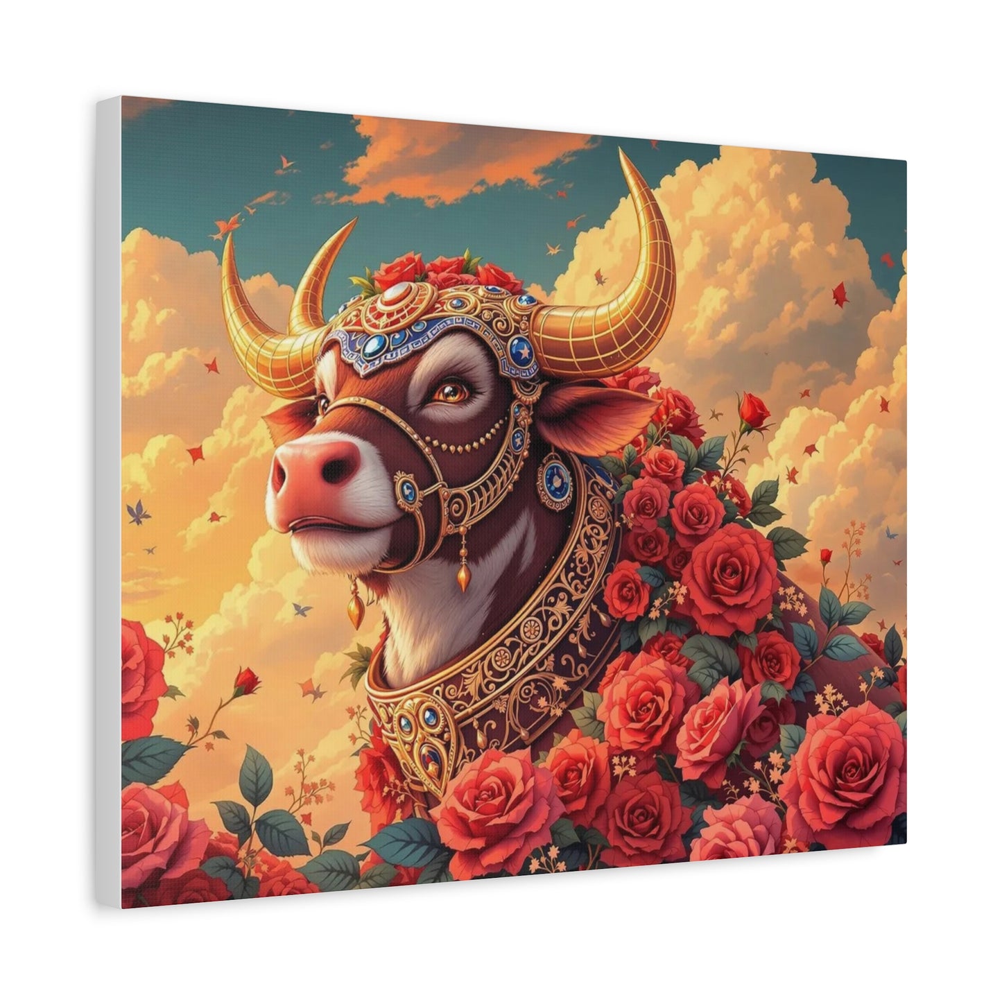 Canvas Print - Ruby the Magnificent Cow Picture