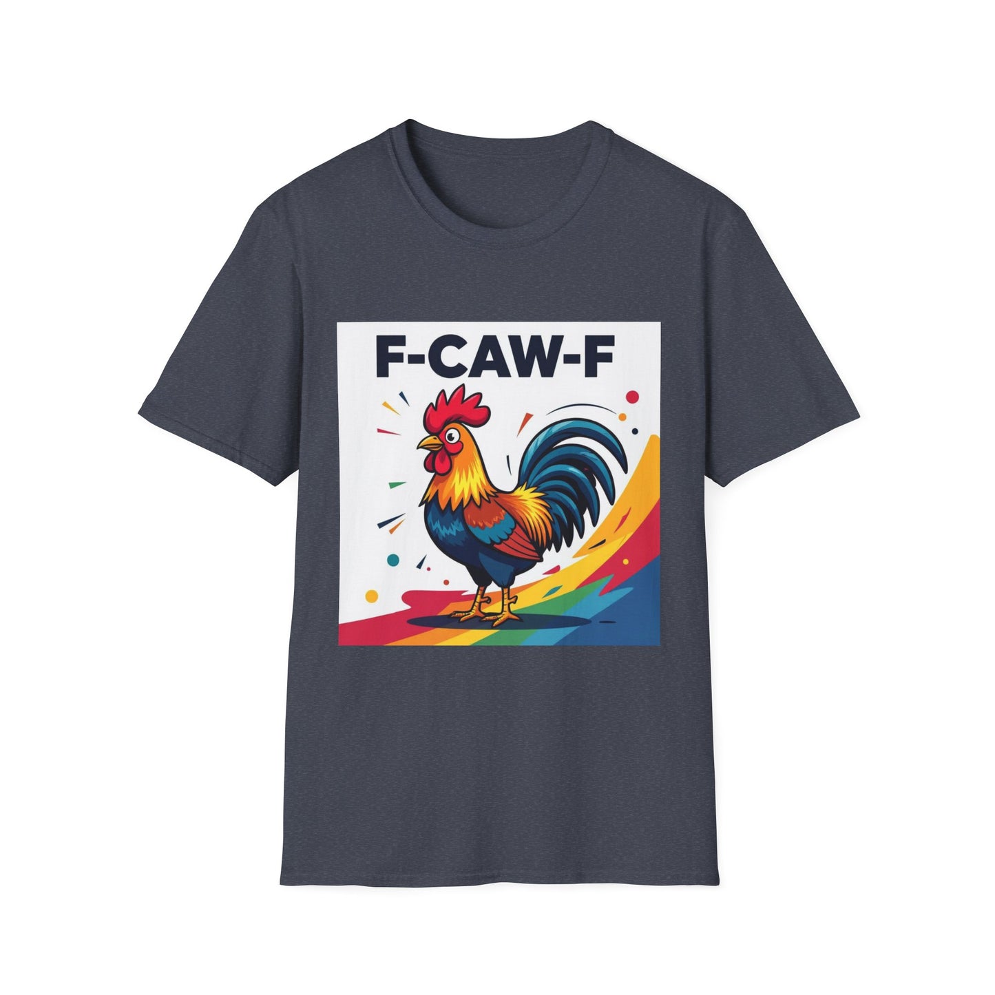 F-CAW-F Rooster Western Boho, Unisex T-Shirt,
