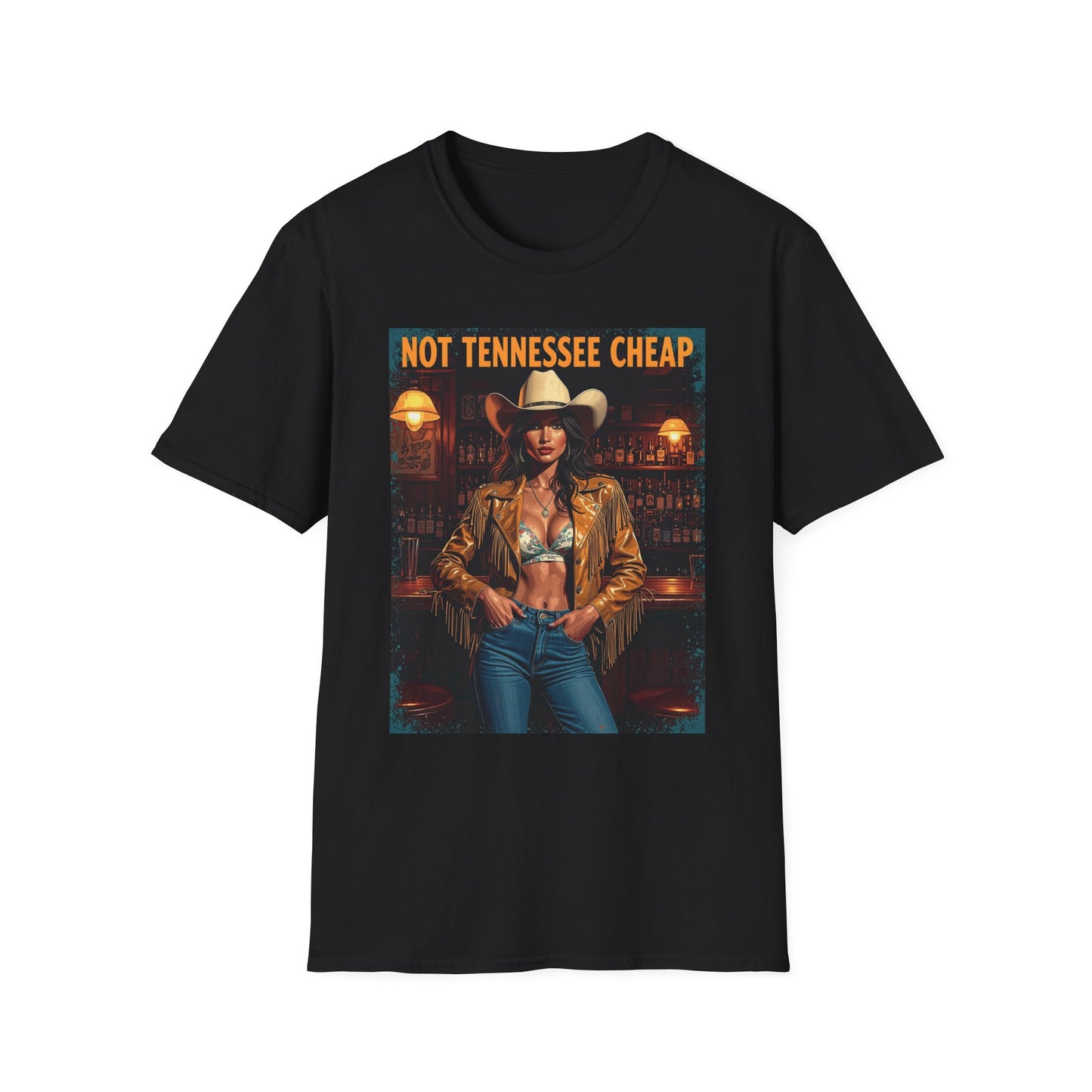 Not Tennessee Cheap Western Boho, Unisex T-Shirt,
