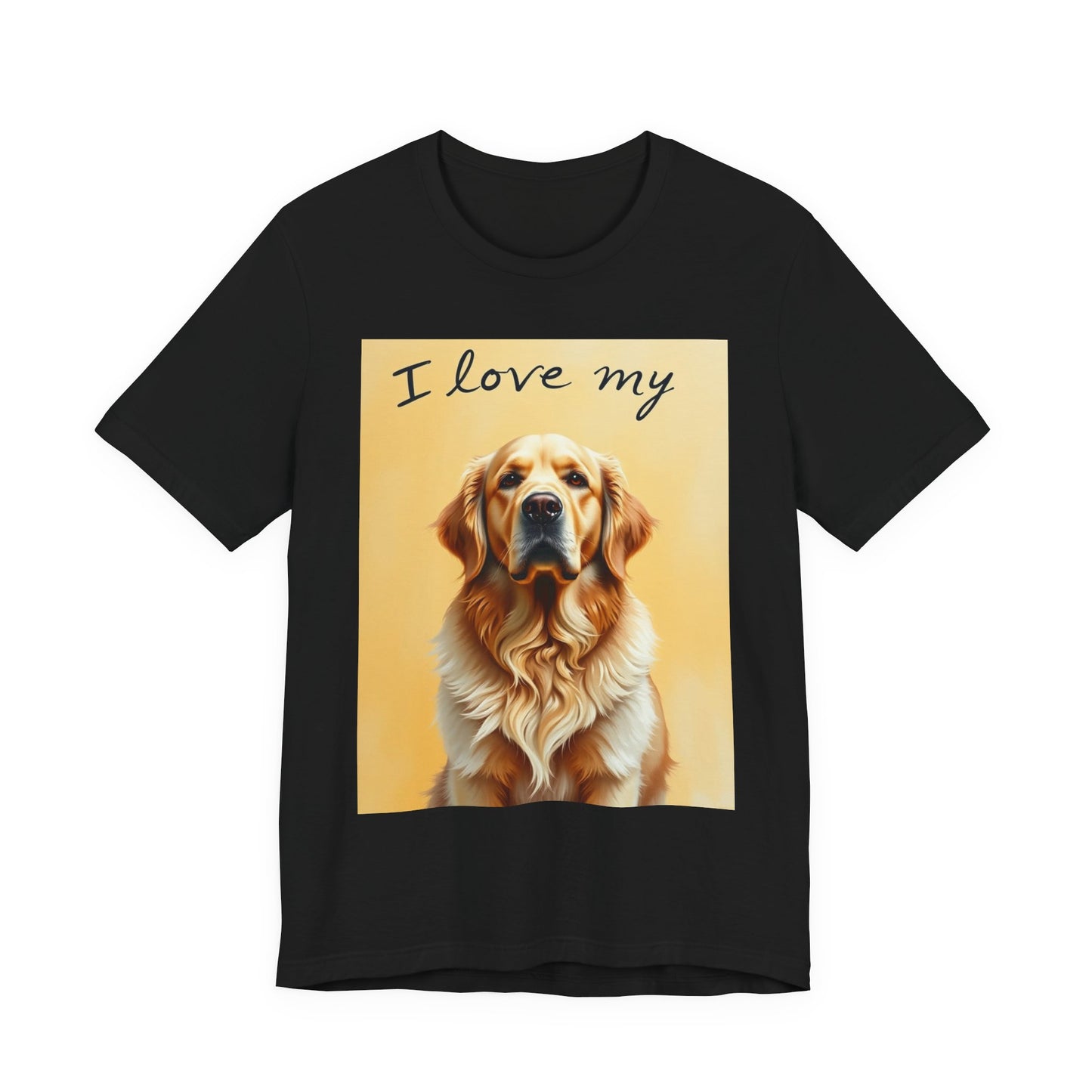 I Love My Golden T-Shirt 1