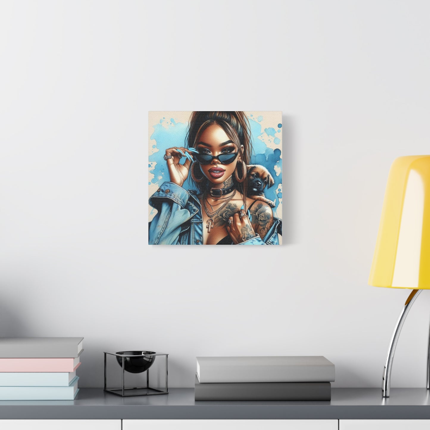 Beautiful Black Woman Canvas Art