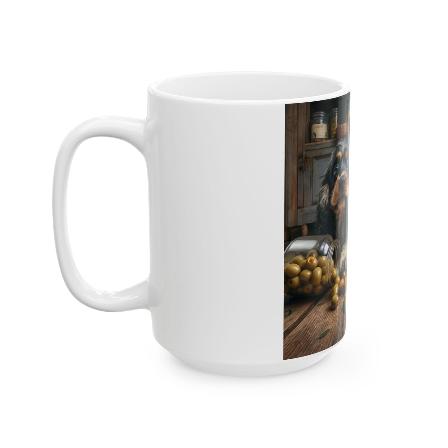 Naughty Dogs Ceramic Mug (11oz, 15oz)