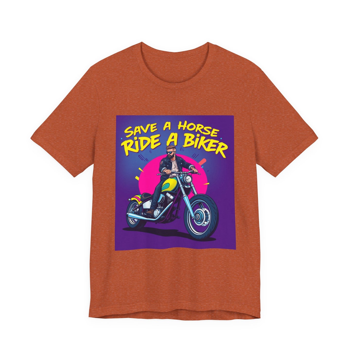 Save a Horse Ride a Biker Tee 1