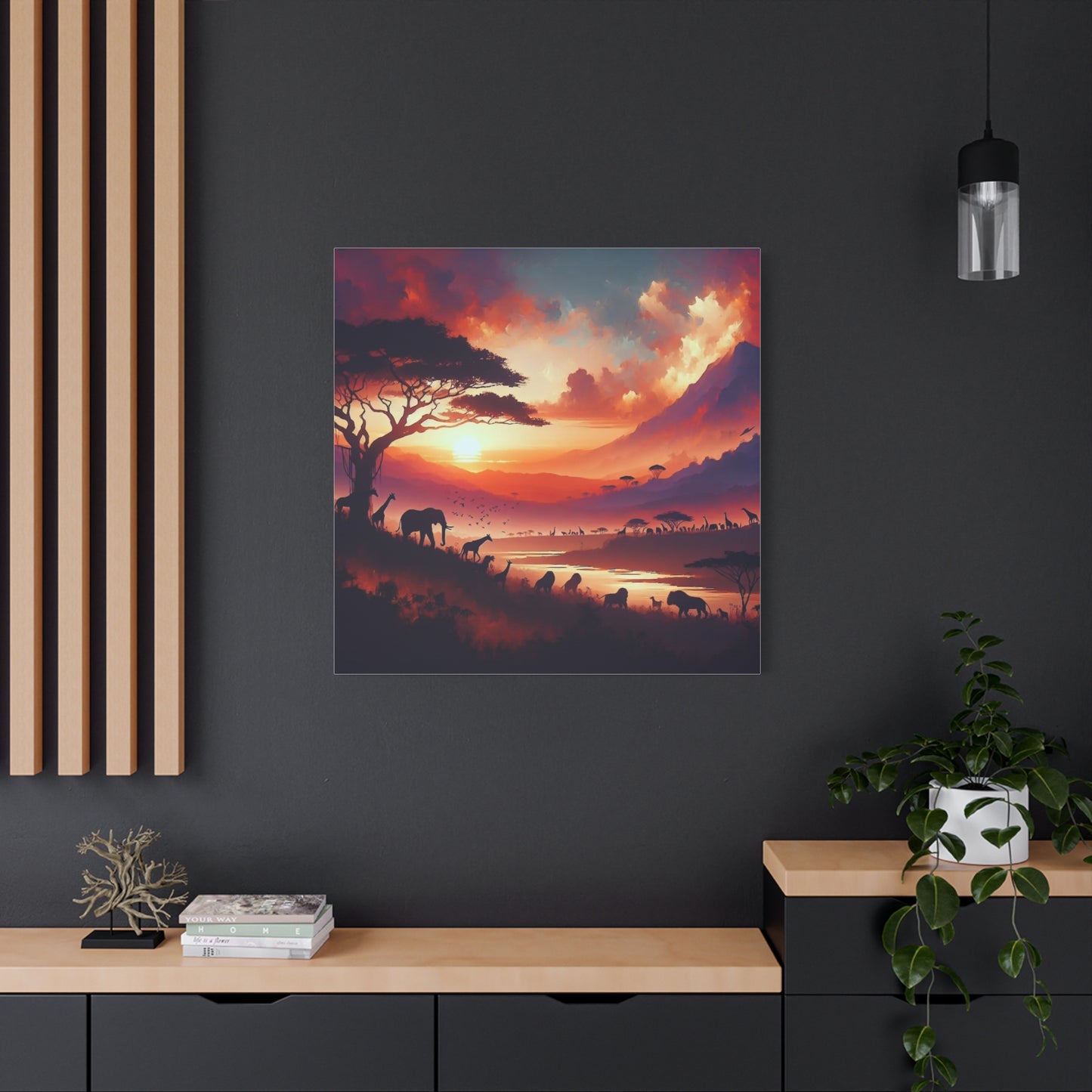 African Wilderness Canvas Art