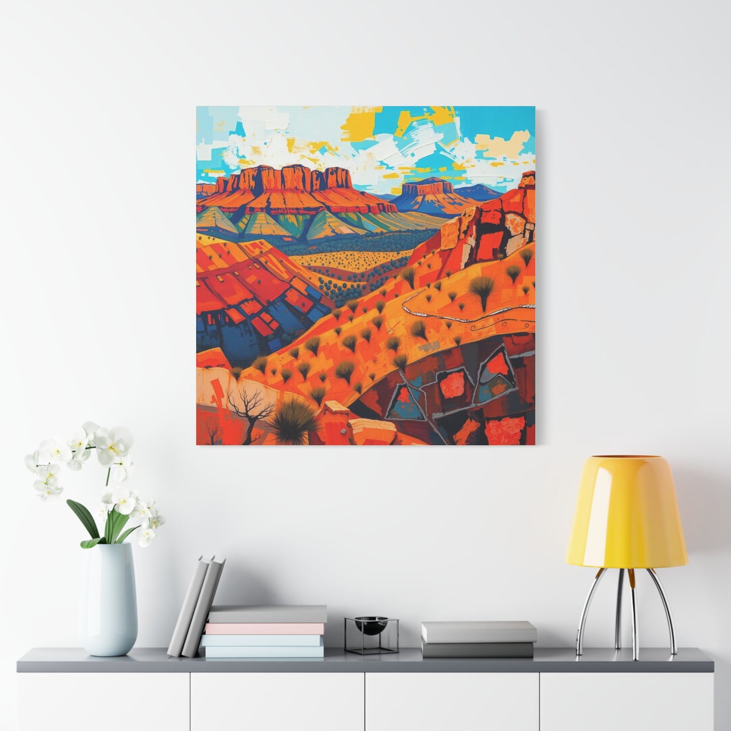 Canvas Wall Art - Abstract 2 Black Hills Scenic