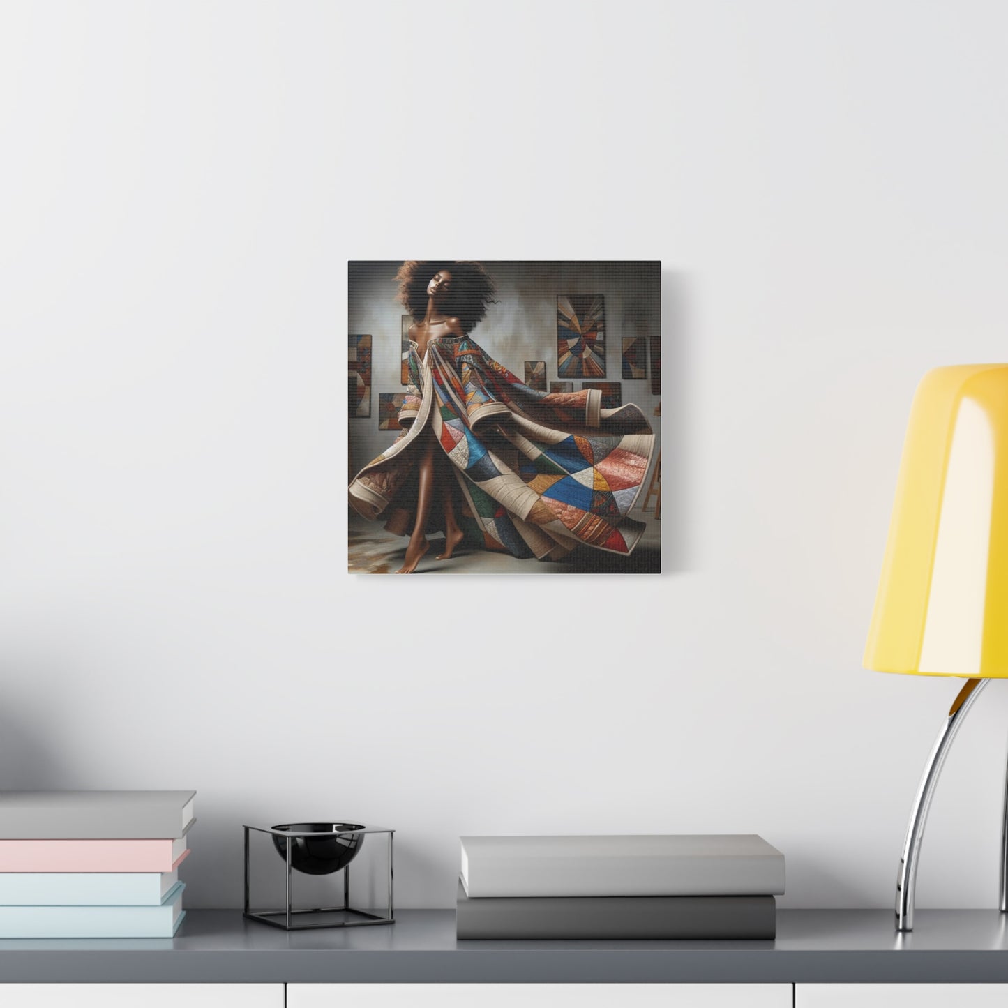 Beautiful Black Woman Canvas Art