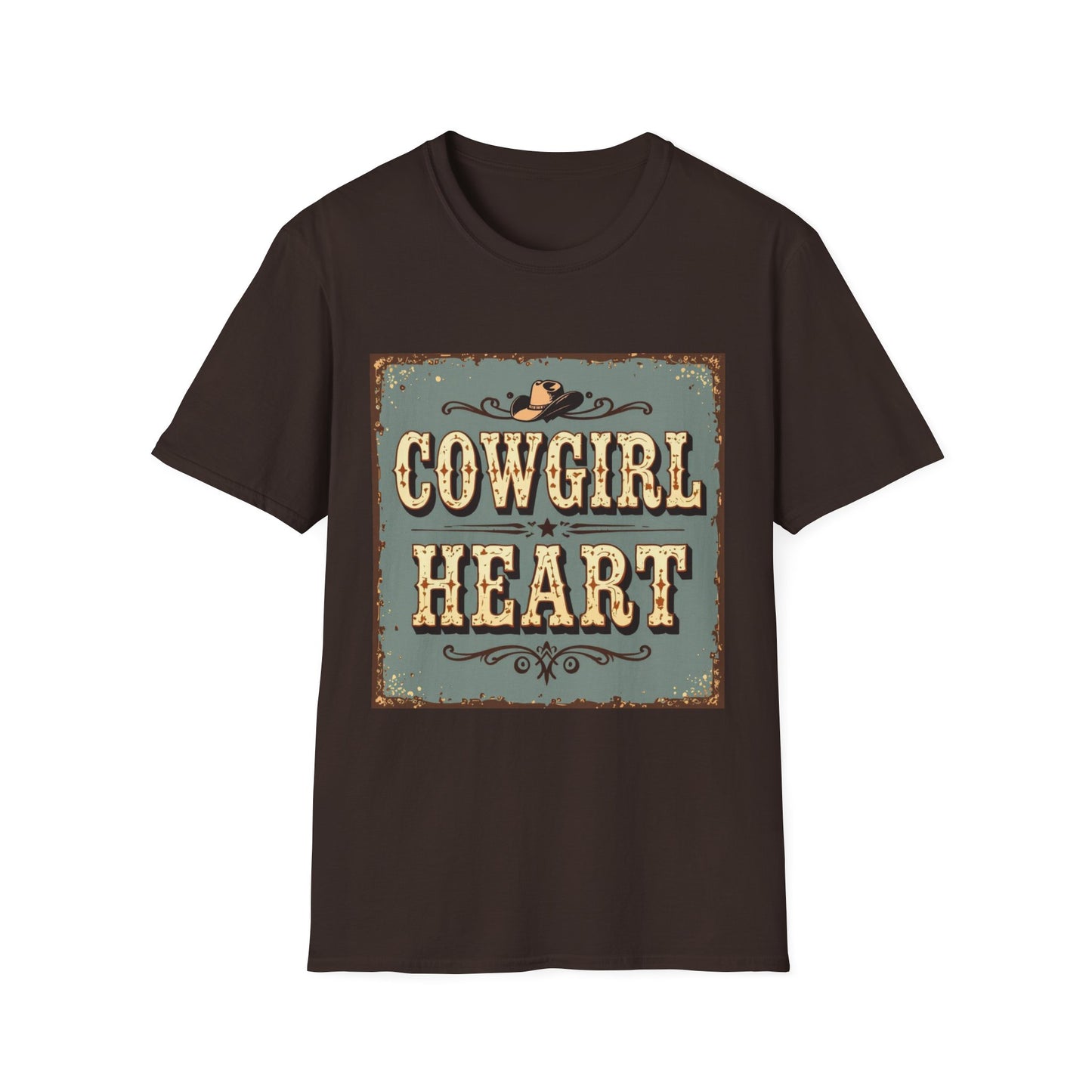 Cowgirl Heart Western Boho, Unisex T-Shirt,