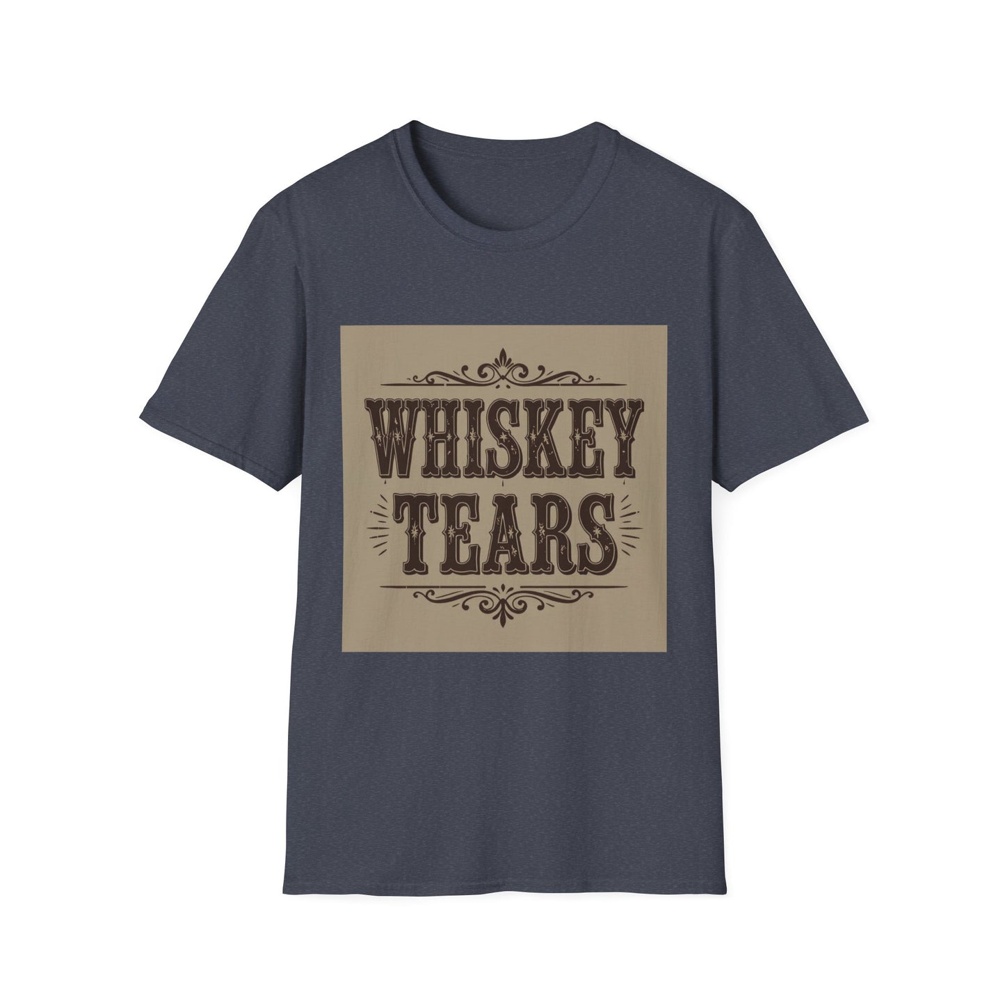 Whiskey Tears Western Boho, Unisex T-Shirt,