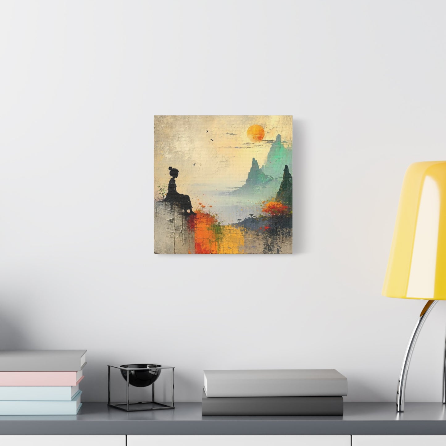 Mountain View Abstract Art