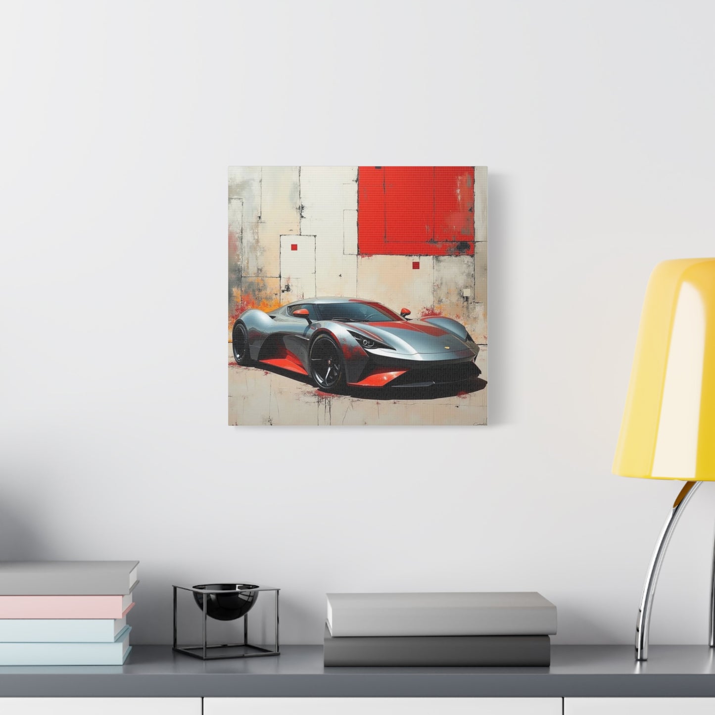 Sports Car Abstract Art