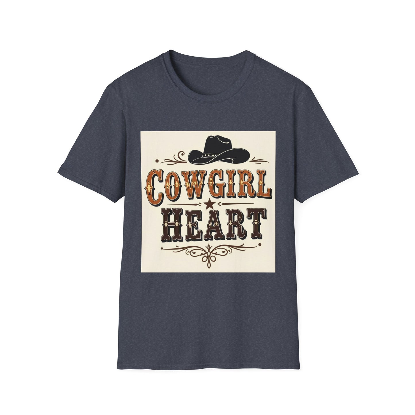 Cowgirl Heart Western Boho, Unisex T-Shirt,