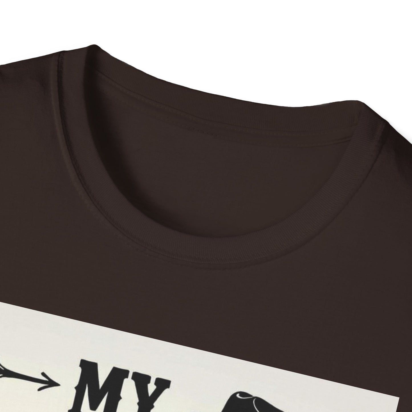 My Barstool Makes Me Feel Warm and Safe Western Boho, Unisex T-Shirt,