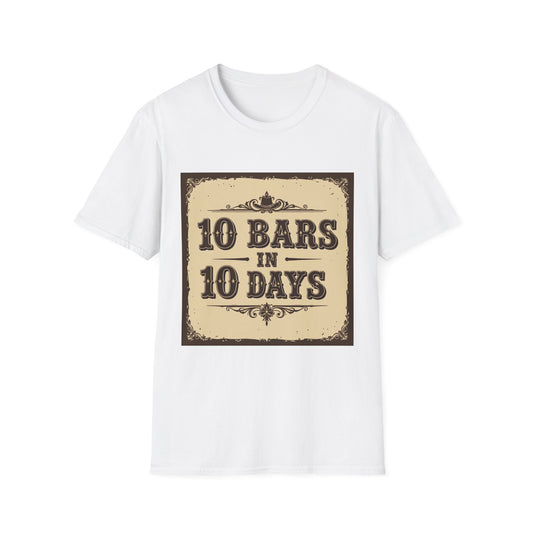 10 bars In 10 Days Western Boho, Unisex T-Shirt,