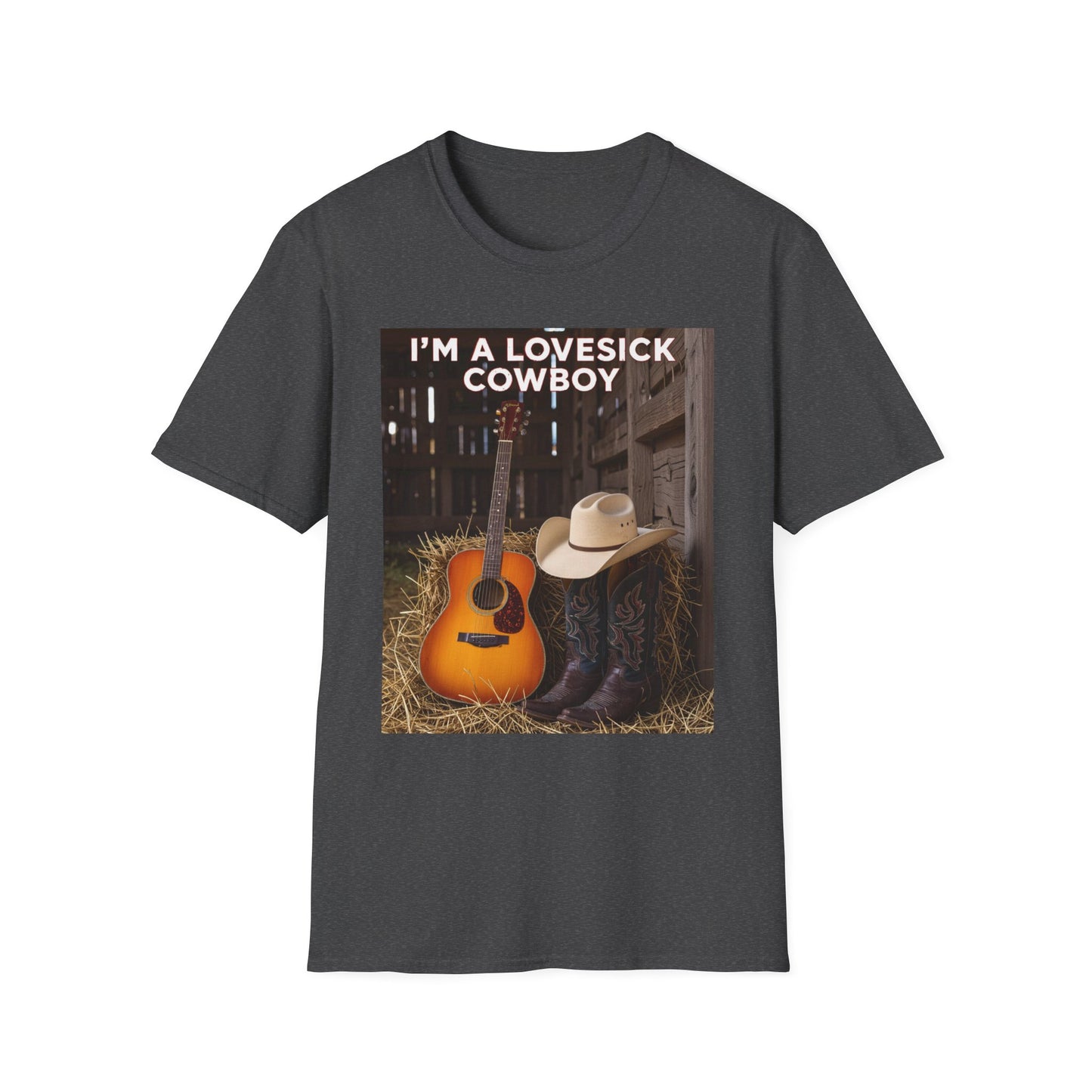 I'm a Lovesick Cowboy Western Boho, Unisex T-Shirt,