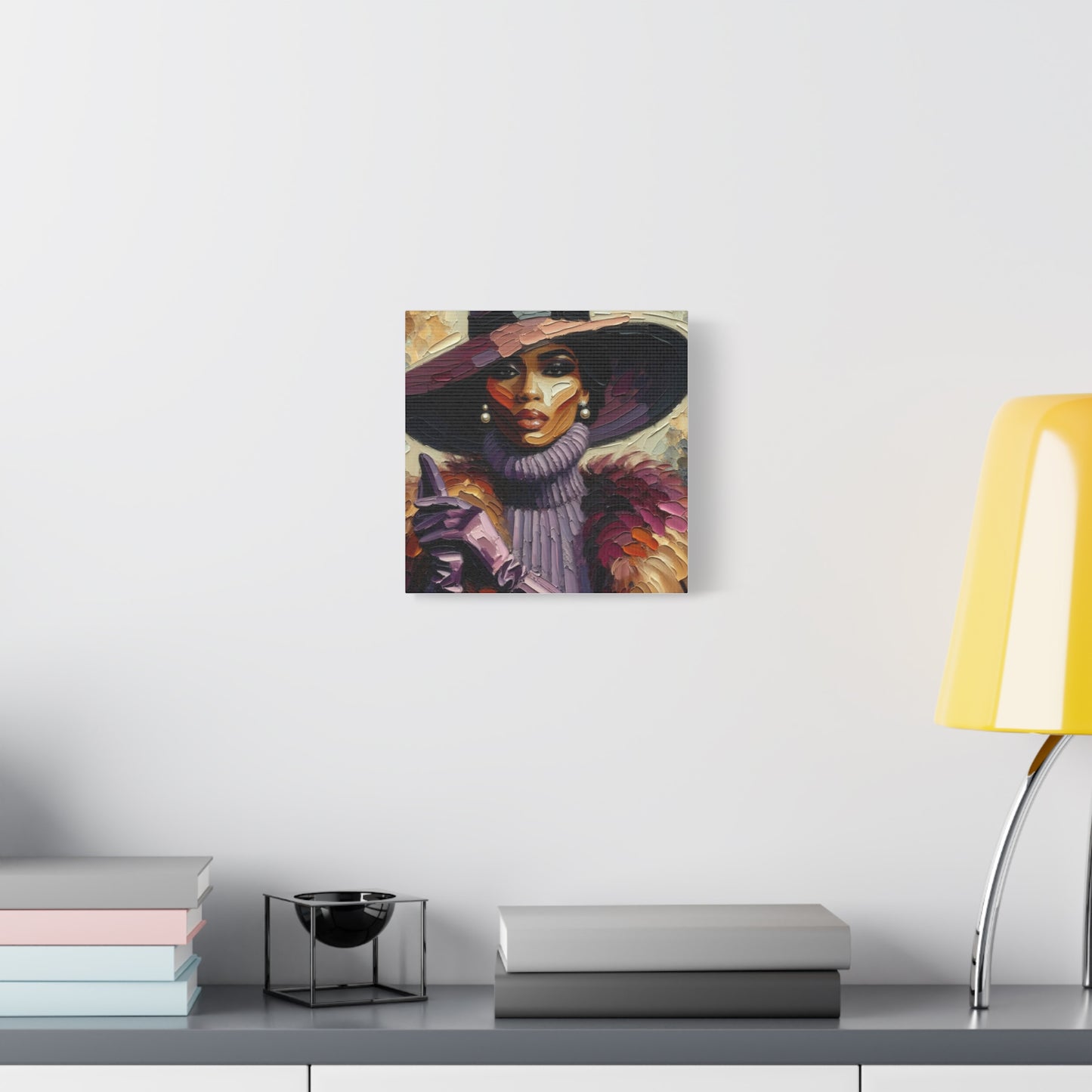 Beautiful Black Woman Canvas Art
