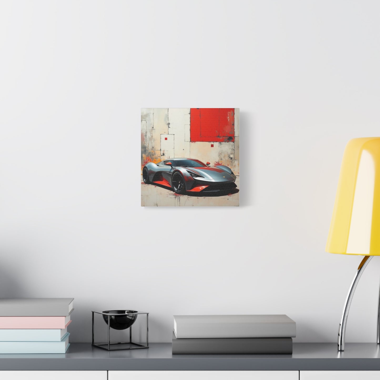 Sports Car Abstract Art