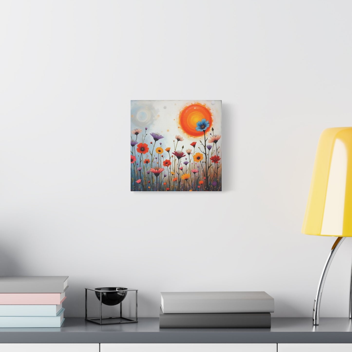 Flowers in the Sun Abstract Art