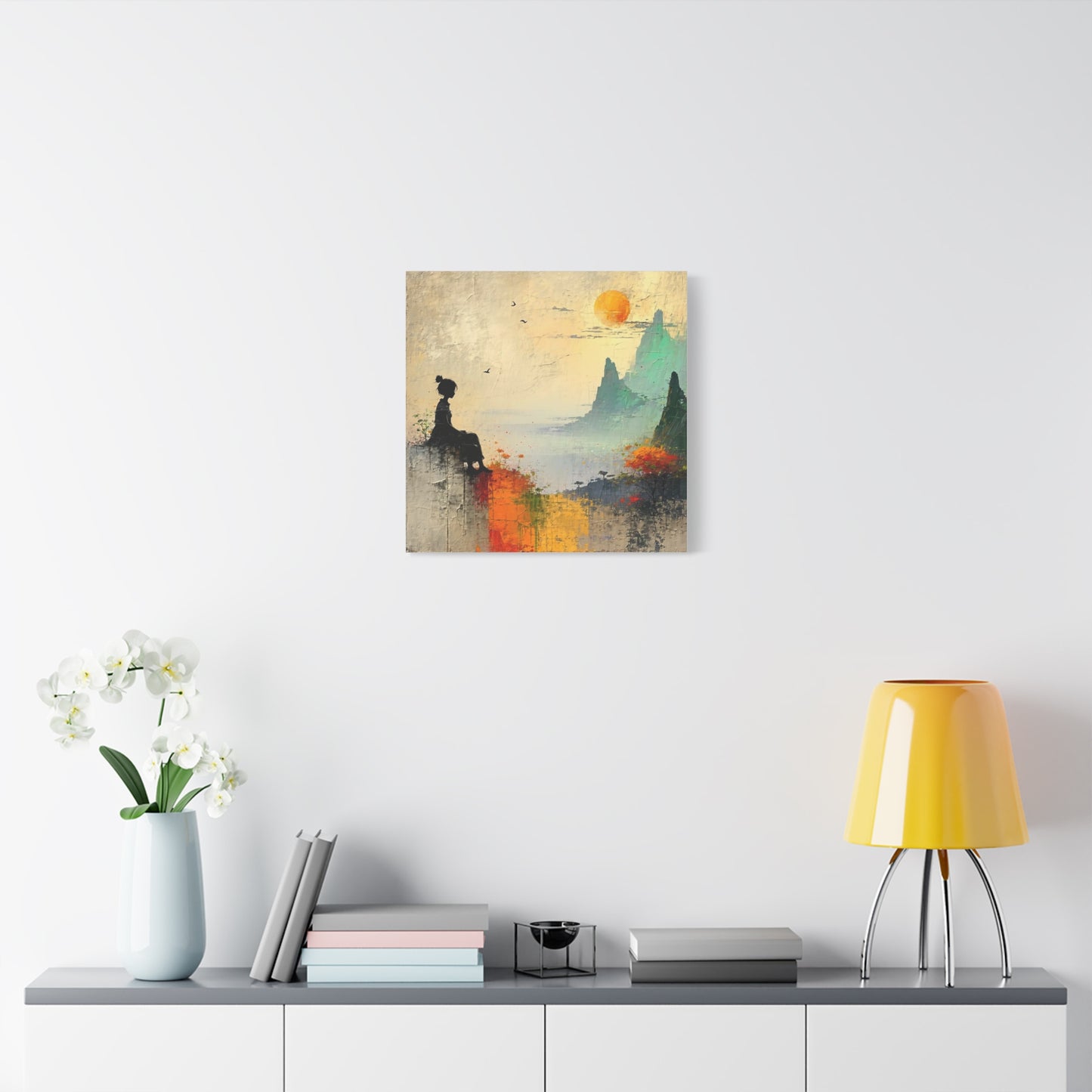 Mountain View Abstract Art