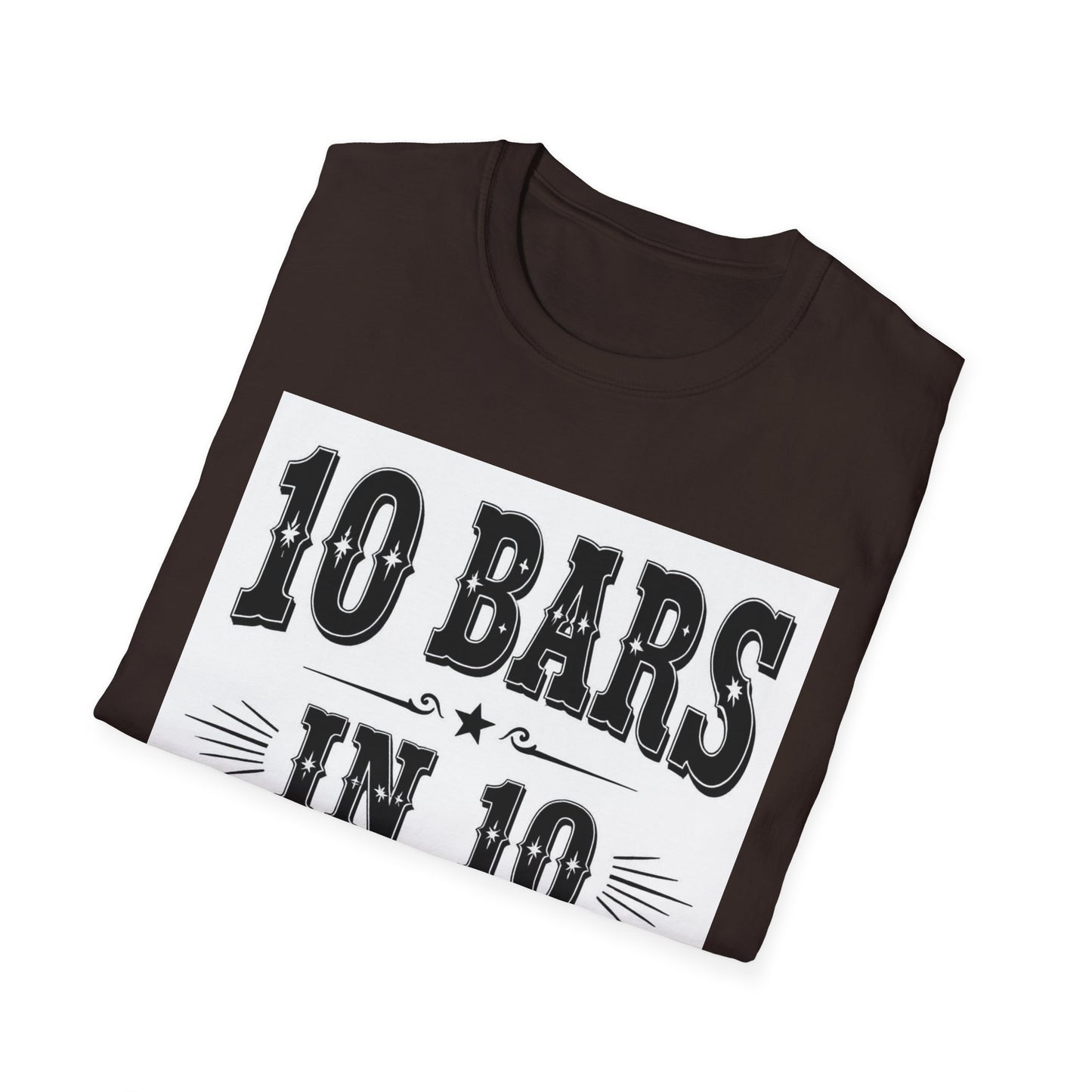 10 bars In 10 Days Western Boho, Unisex T-Shirt,