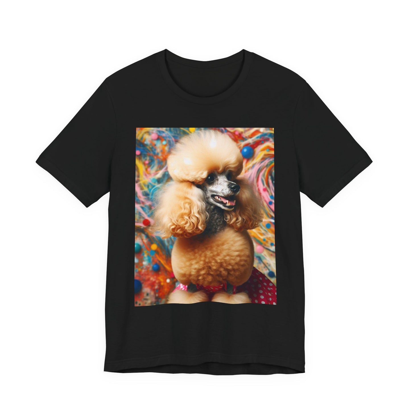 Retro Colorful Poodle Tee - Unisex Shirt