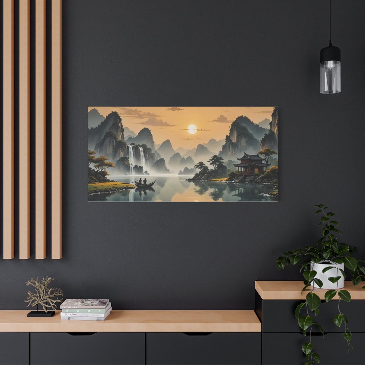 Scenery Asian Abstract Art