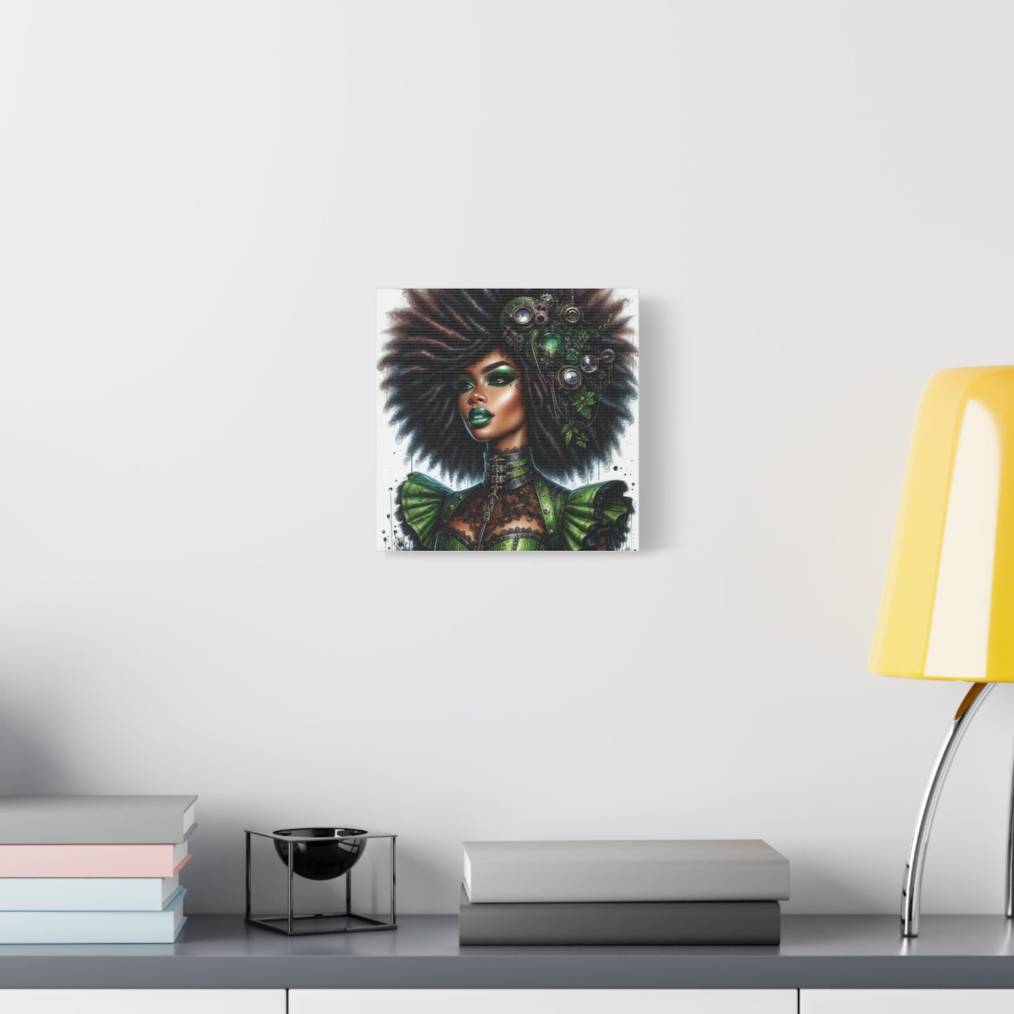 Beautiful Black Woman Canvas Art