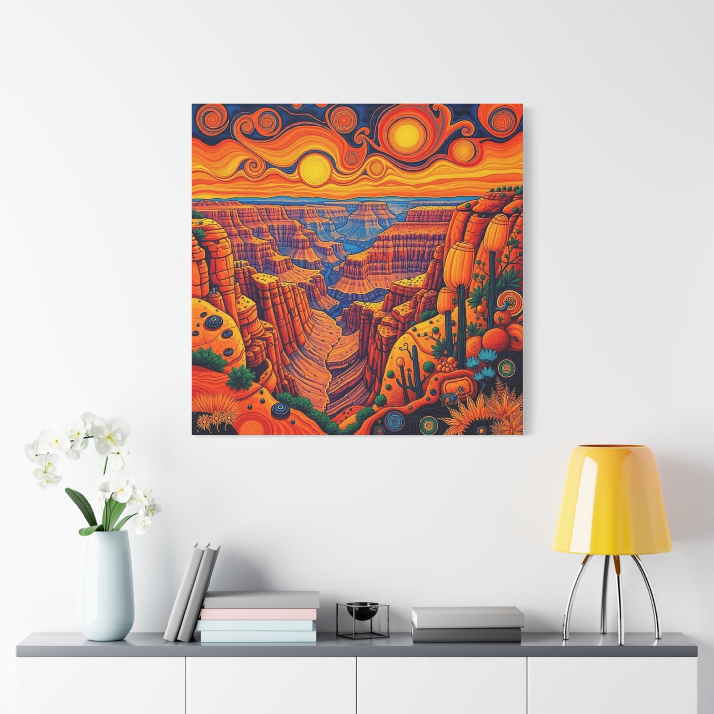 Canvas Print - Grand Canyon Abstract Art