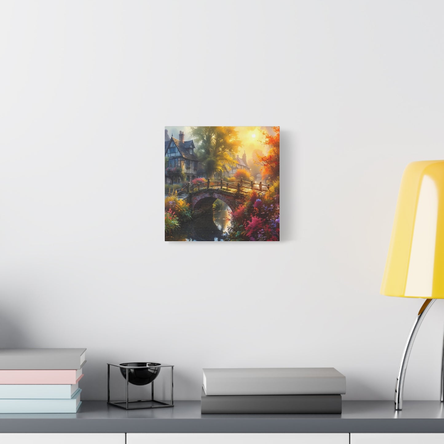 Canvas Print - The Bridge to Town Wall Art
